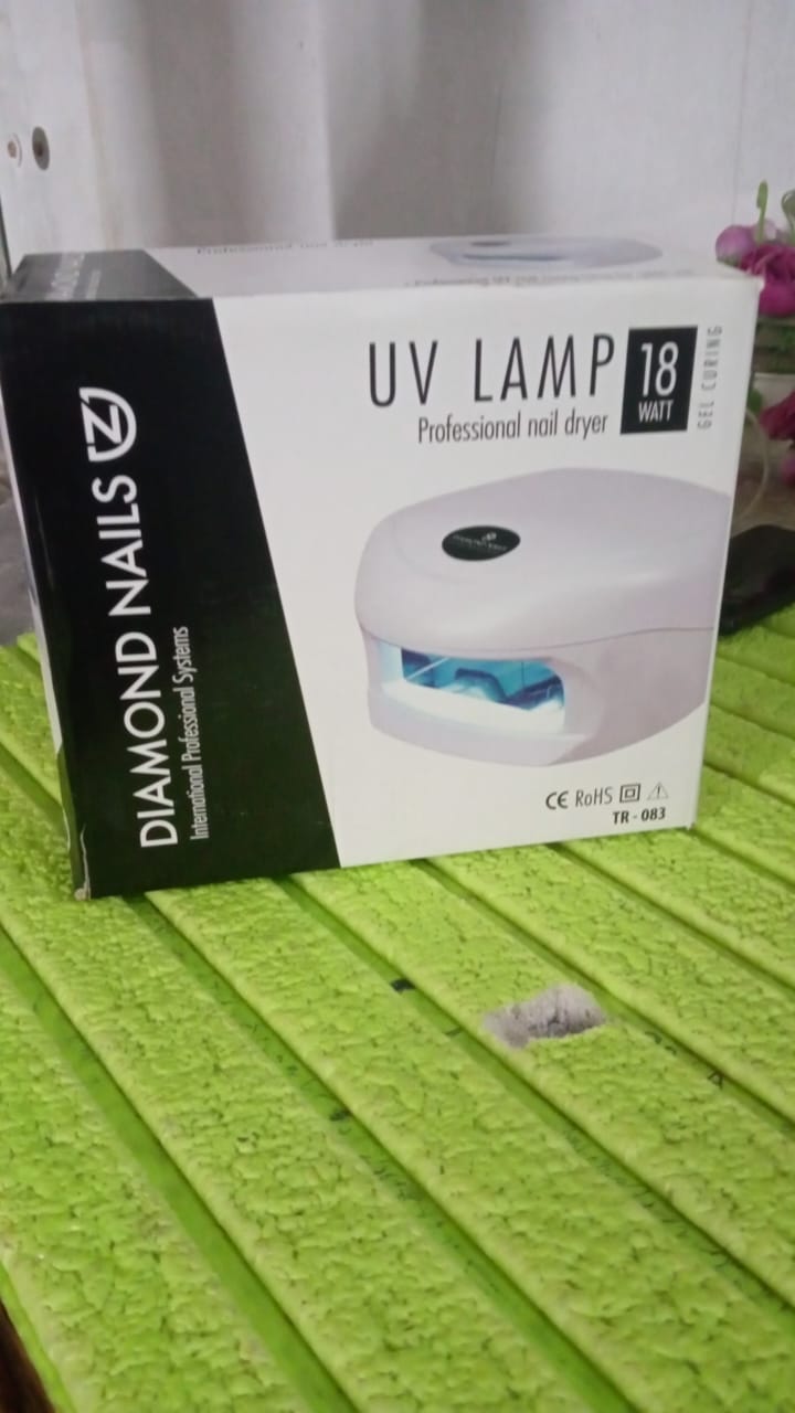 18W LED UV Lamp Nail Dryer Gel Nail Lamp Nail Polish Curing Lamp (1 Pc)-Electronics-AniGuess-AniGuess