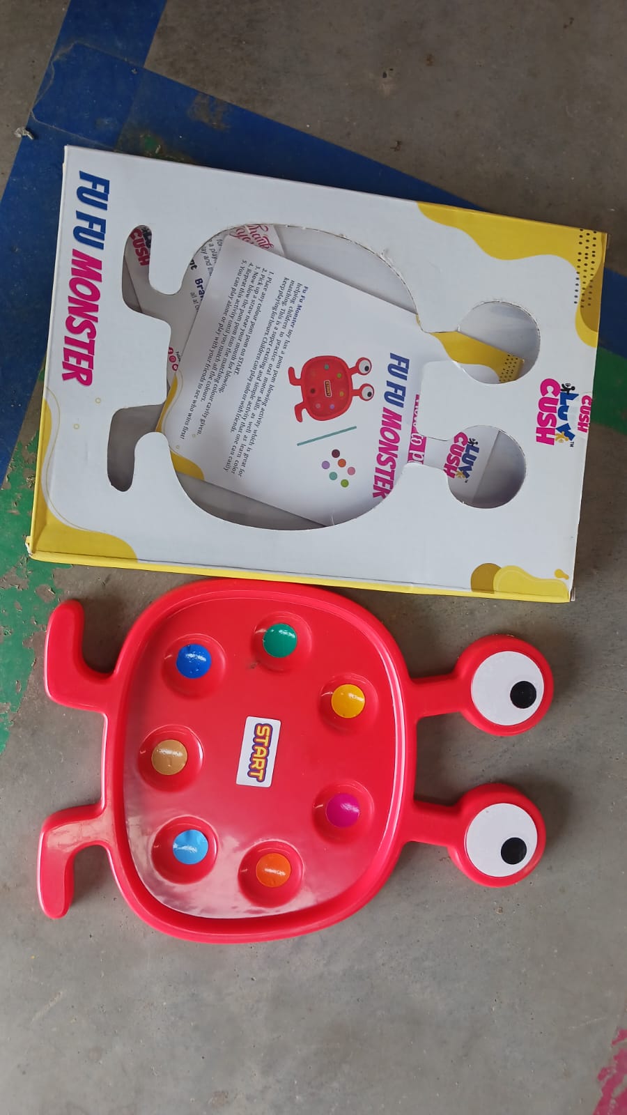 Fu Fu Monster Plastic Toy for Kids Set-Toys & Games-AniGuess-AniGuess