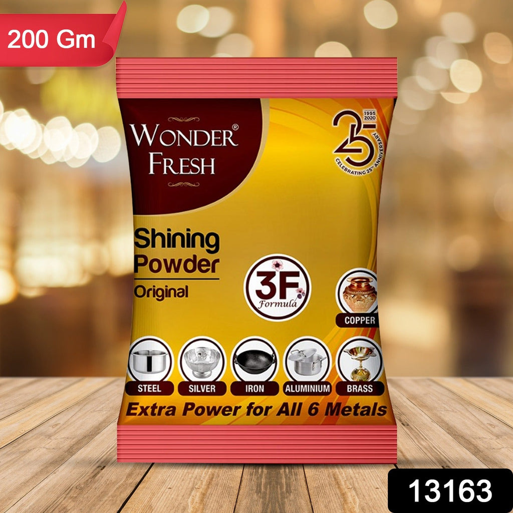 Shining Powder Cleans Polishes Copper Brass Silver Aluminum Iron Steel Removes 200 GM-Health & Personal Care-AniGuess-AniGuess