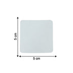 Double Side Sticker Size 5x5 cm Dimensions