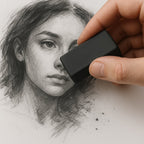 Stylish Eraser (30 Pc / Mix Design)
