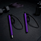 Fitness Exercise Tube Rod Gym Equipment Pilates Bar with Resistance Bands (2 Pc)