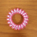 Soft Stretchable Telephone Wire Style Hair Bands Set (1 Pc, Mix Color)