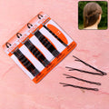 Big Black Hair Bobby Pins (24 Pc)-Health & Beauty Accessories-AniGuess-AniGuess