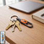 Premium Metal Carabiner Key Holder Keychain with Key Ring (1 Pc)