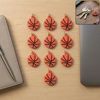 Basketball design key ring set