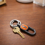 Premium Metal Carabiner Key Holder Keychain with Key Ring (1 Pc)