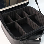 Black LED cosmetic organizer box side view India