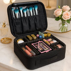 LED makeup storage box with mirror closed view India