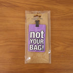 travel bag label tag