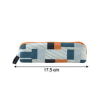 Designer Fabric Zipper Pencil Pouch (1 Pc)