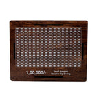 Wooden Money / Piggy Bank, Money Box (1 Pc / Pen Not Included)