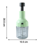 Manual Push Vegetable Chopper 1100 ML Approx