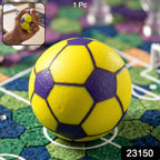 blue yellow stress relief toy ball