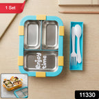 3 compartment lunch box