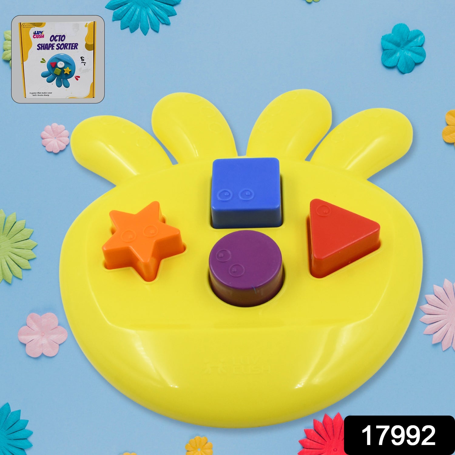 Octo Shape Sorter Toy for Kids’ Learning & Grasping (1 Pc)-Toys & Games-AniGuess-AniGuess