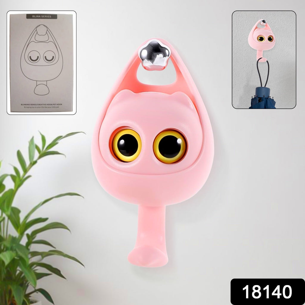 Creative Adhesive Coat Hook Wink Cat Hook (1 Pc)-Home Improvement-AniGuess-AniGuess