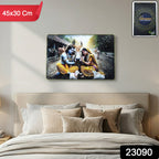 Radha Krishna Elegant Wall Frame