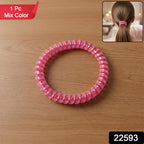 spiral coil hair band
