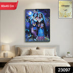 Radha Krishna Elegant Wall Frame