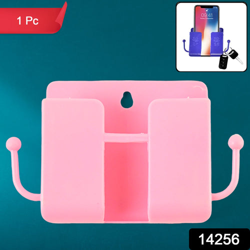 1 Pc Blue Wall mount Mobile Stand With Hook-mobile accessories-AniGuess-AniGuess