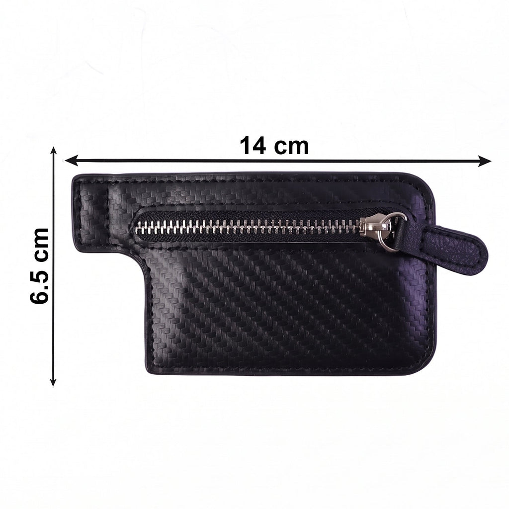 Adhesive Card Phone Holder with Zipper – Versatile Wallet Case (1 Pc / Mix Color)-Bags, Wallets and Luggage-AniGuess-AniGuess